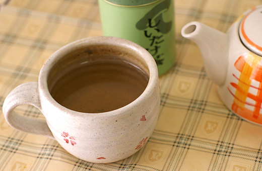 しいたけ茶の写真 (1)